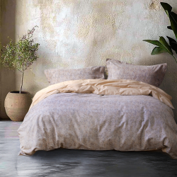 Постельное белье сатин Lotus Home - Menya евро, , 3