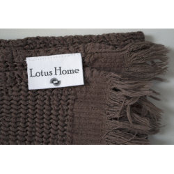 Полотенце Lotus Home - Rius dark brown темно-коричневый 50*100, , 4