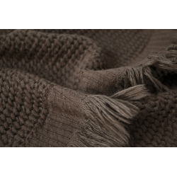 Полотенце Lotus Home - Rius dark brown темно-коричневый 90*170, , 5