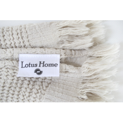 Полотенце Lotus Home - Rius natural бежевый 90*170, , 4