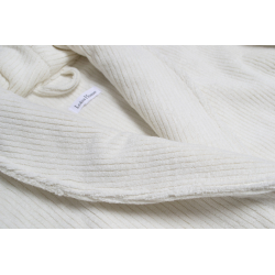 Халат unisex Lotus Home - Bold New Microcotton off white махровый M, , 6