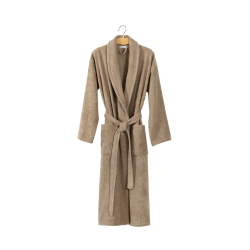Халат махровый unisex Lotus Home - Basic New Line бежевый L , , 5