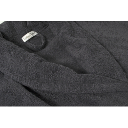 Халат махровый unisex Lotus Home - Basic New Line антрацит XL, , 5