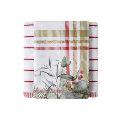 Набор полотенец Lotus Home - Holiday Greenery 40*60 (2шт.), , 3