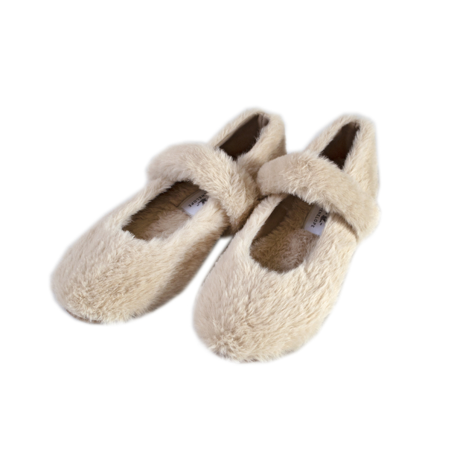 Тапочки домашние Penelope - Cozy cream кремовый 37