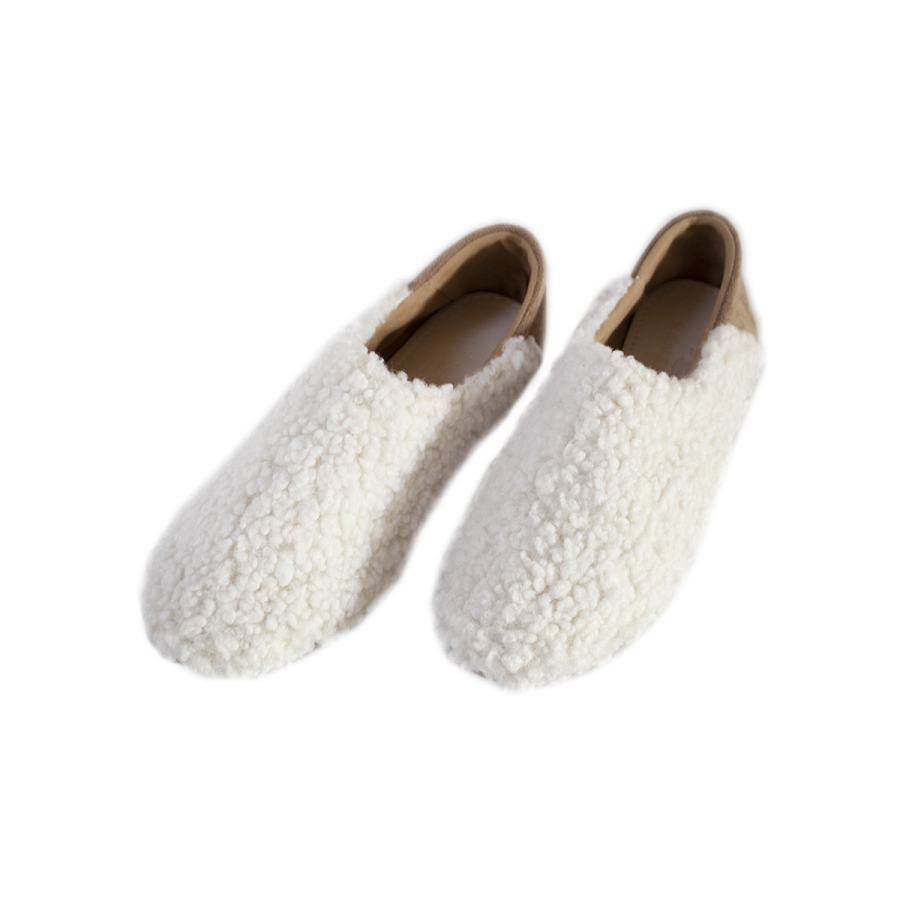 Тапочки домашние Penelope - Teddy stone бежевый 40