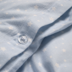 Постельное белье Lotus Home Фланель - Star Sky евро, , 6