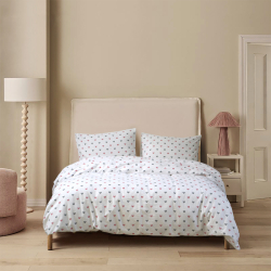 Постельное белье Lotus Home Фланель - Small Hearts евро, , 3