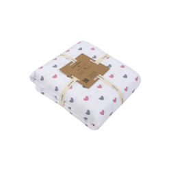 Постельное белье Lotus Home Фланель - Small Hearts евро, , 7