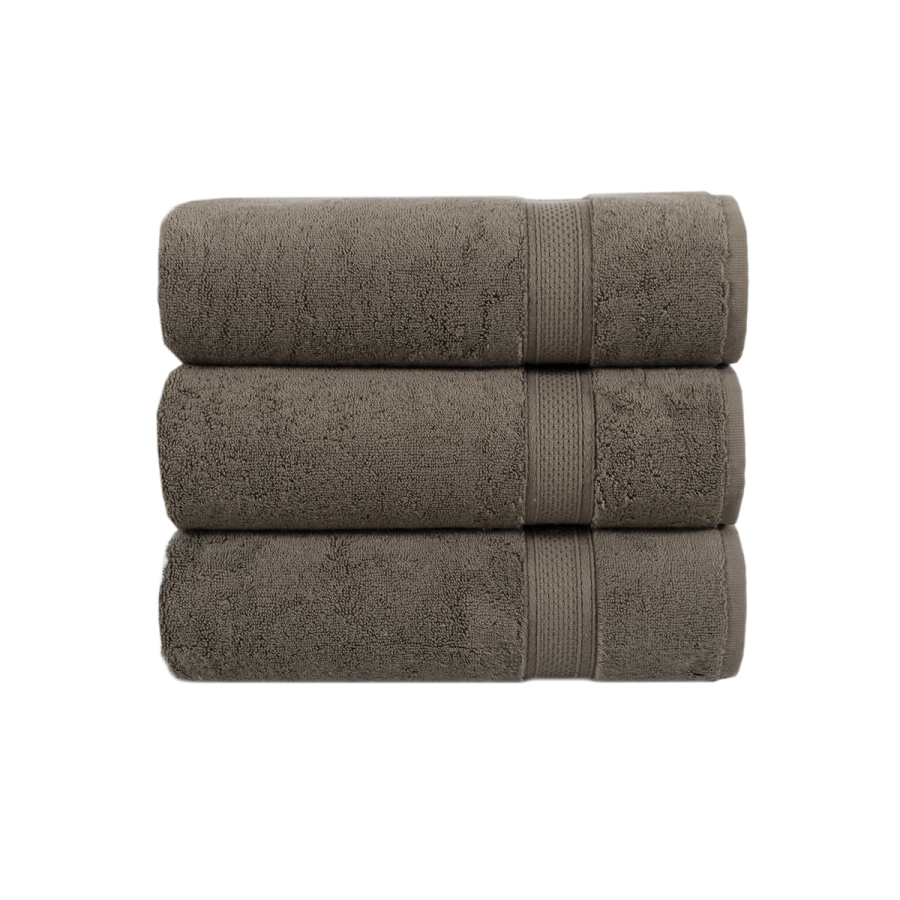 Полотенце махровое Lotus Home - Grand soft twist brown коричневый 50*90