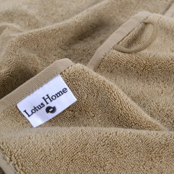 Полотенце махровое Lotus Home - Grand soft twist cappuccino капучино 50*90, , 4