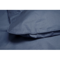 Пододеяльник с наволочкой Penelope - Pure lacivert синий 160*220+50*70, , 3