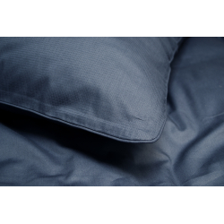 Пододеяльник с наволочкой Penelope - Pure lacivert синий 160*220+50*70, , 4