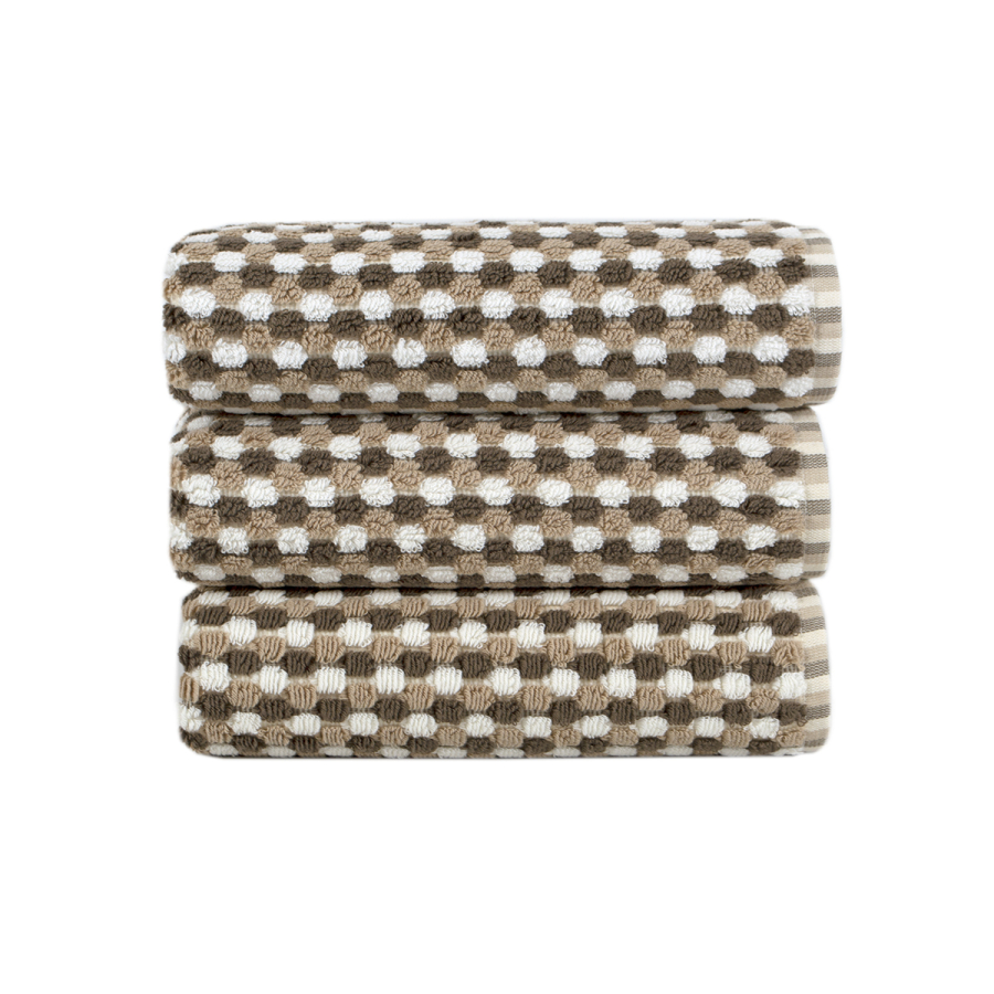 Полотенце Lotus Home - Ruta brown коричневый 50*70