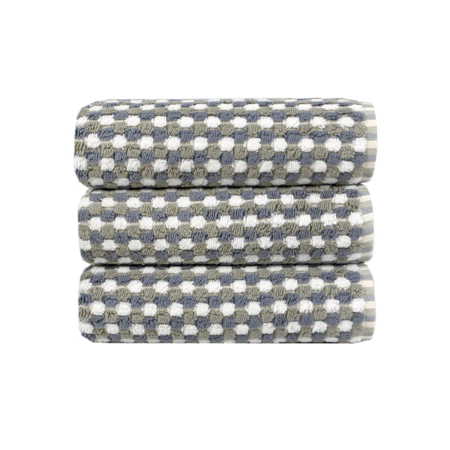 Полотенце Lotus Home - Ruta grey серый 50*70