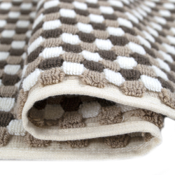 Полотенце для ног Lotus Home - Ruta brown коричневый 50*80, , 3