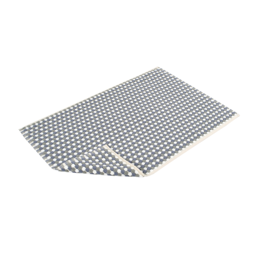 Рушник для ніг Lotus Home - Ruta grey сiрий 50*80