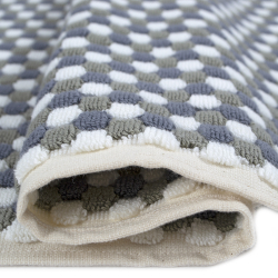 Полотенце для ног Lotus Home - Ruta grey серый 50*80, , 3