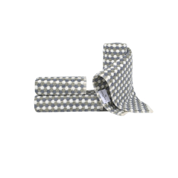 Рушник для ніг Lotus Home - Ruta grey сiрий 50*80, , 4