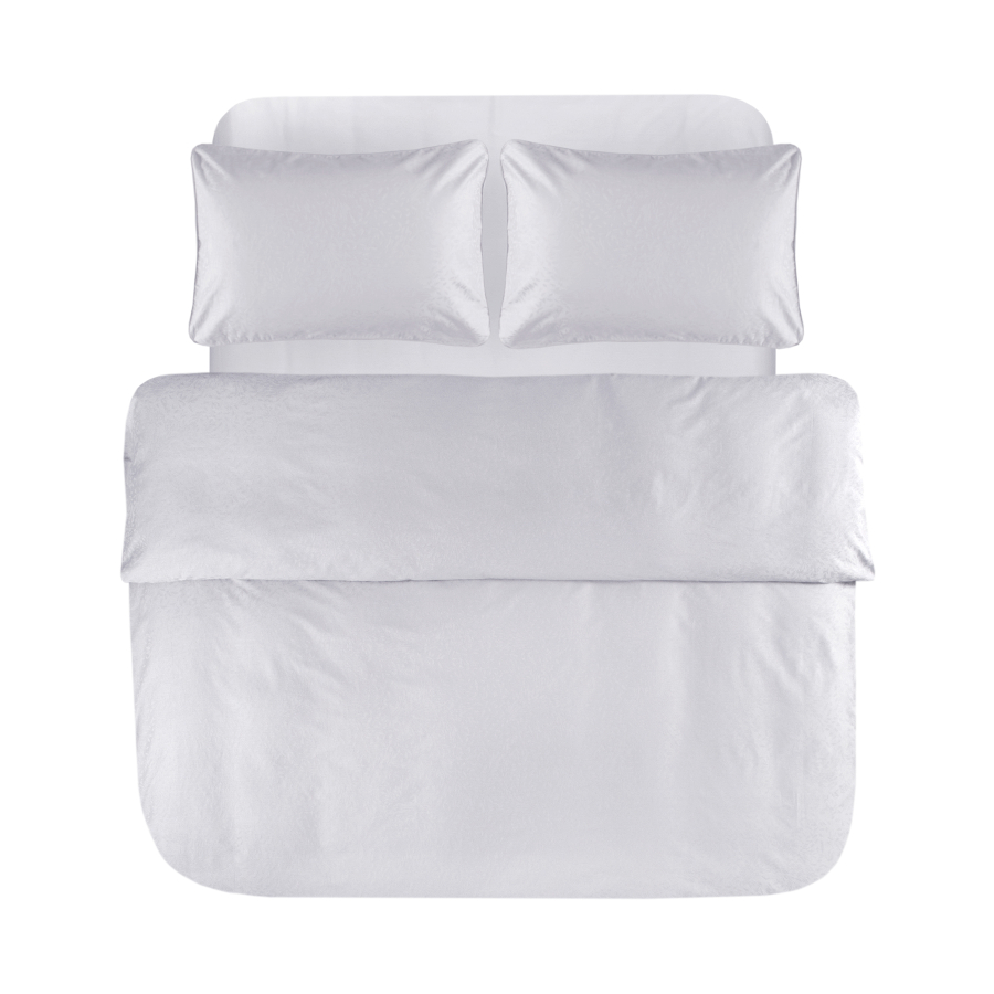 Пододеяльник с наволочками Penelope - Plume white белый 240*220+50*70 (2)