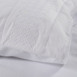 Пододеяльник с наволочками Penelope - Juana white белый 240*220+50*70 (2), , 3