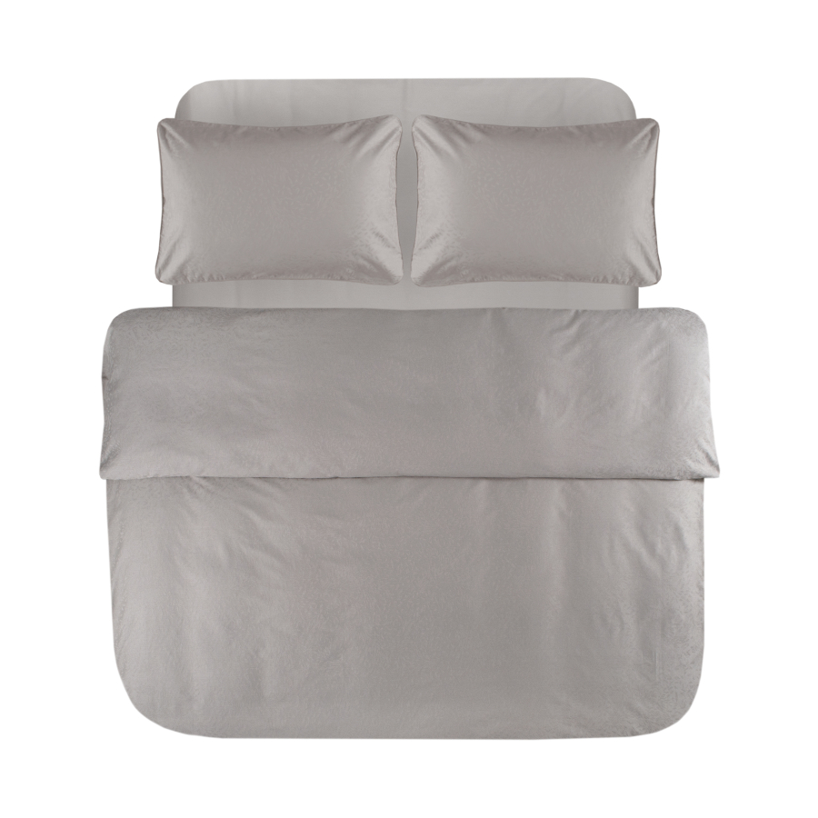 Пододеяльник с наволочками Penelope - Plume stone бежевый 200*220+50*70 (2)