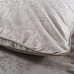 Пододеяльник с наволочками Penelope - Plume stone бежевый 200*220+50*70 (2), , 3