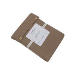 Постельное белье Lotus Home Washed cotton - Kansas коричневый евро, , 6