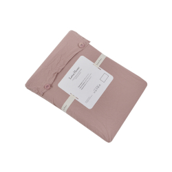 Постельное белье Lotus Home Washed cotton - Kansas пудровый евро, , 6