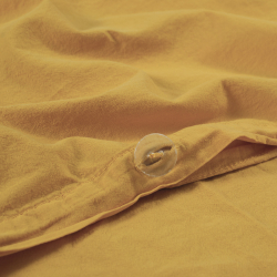 Постельное белье Lotus Home Washed cotton - Kansas желтый евро, , 5