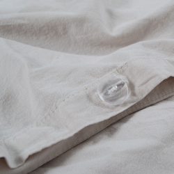 Постельное белье Lotus Home Washed cotton - Kansas бежевый евро, , 5