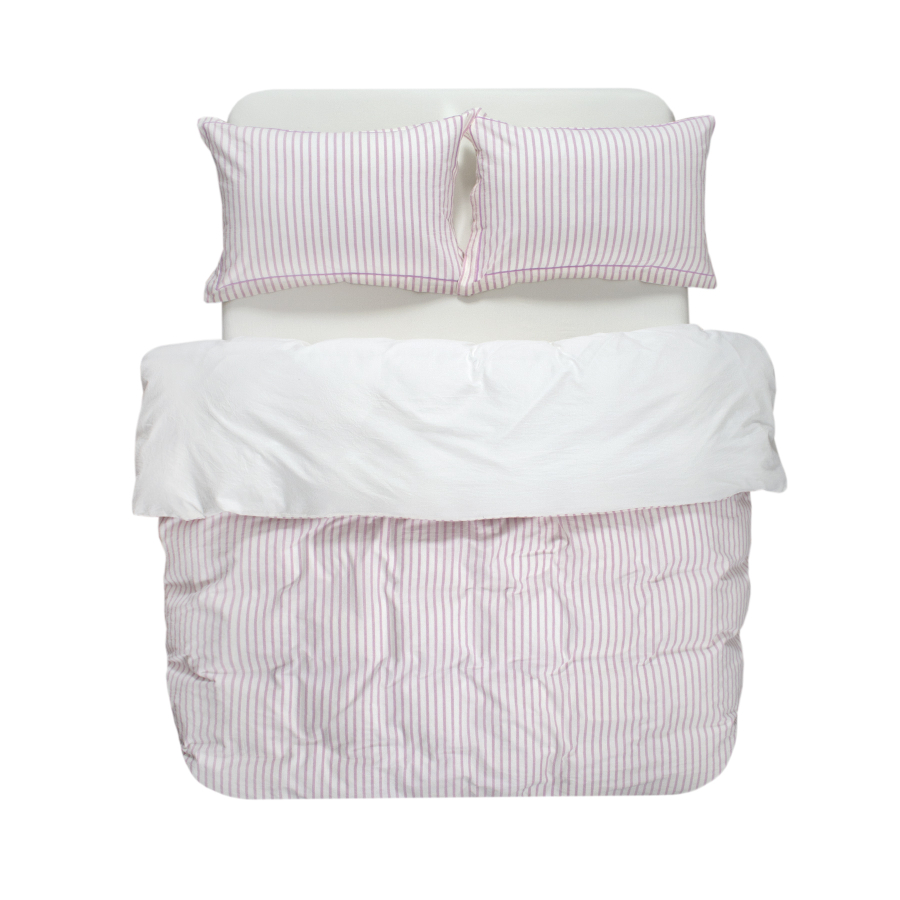 Постельное белье Lotus Home - Timeless розовый семейный