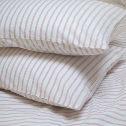 Простынь на резинке с наволочками Lotus Home - Timeless розовый 160*200+50*70 (2), , 3