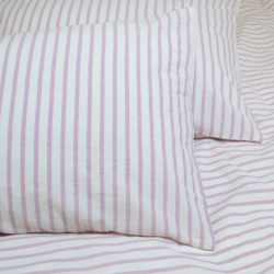 Простынь на резинке с наволочками Lotus Home - Timeless розовый 160*200+50*70 (2), , 4