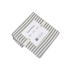 Простынь с наволочками Lotus Home - Timeless антрацит 240*260, , 7