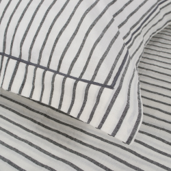 Наволочки Lotus Home - Timeless антрацит 50*70+5 (2 шт), , 3