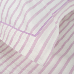 Наволочки Lotus Home - Timeless розовый 50*70+5 (2 шт), , 3