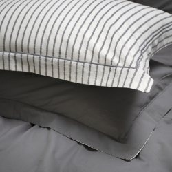 Постельное белье Lotus Home - Timeless антрацит евро, , 4