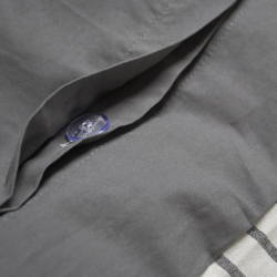 Постельное белье Lotus Home - Timeless антрацит евро, , 7