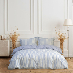 Постельное белье Lotus Home - Timeless голубой семейный, , 3