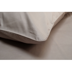 Пододеяльник с наволочками Penelope - Pure stone бежевый 260*240+50*70 (2), , 4