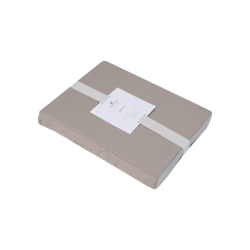 Простынь на резинке Penelope - Pure stone бежевый 100*200+35, , 4