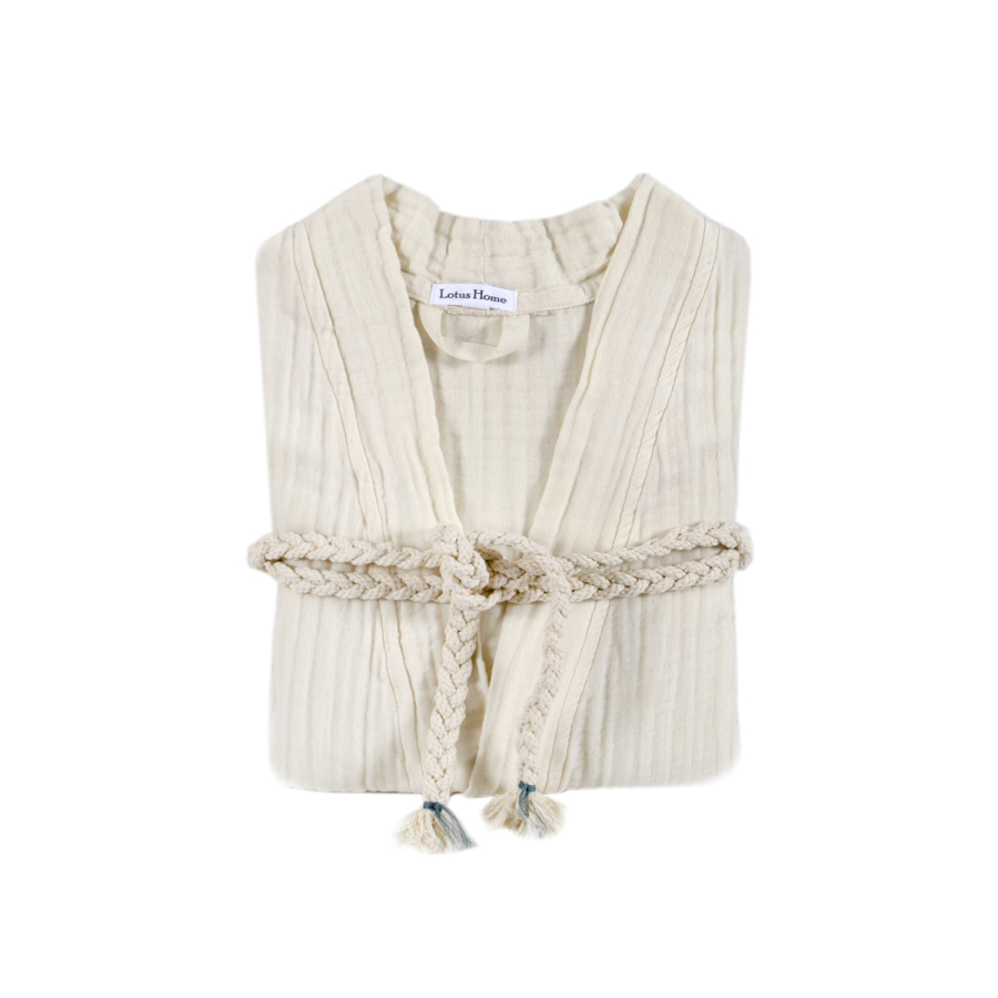 Халат Lotus Home - Nitra muslin blue S/M