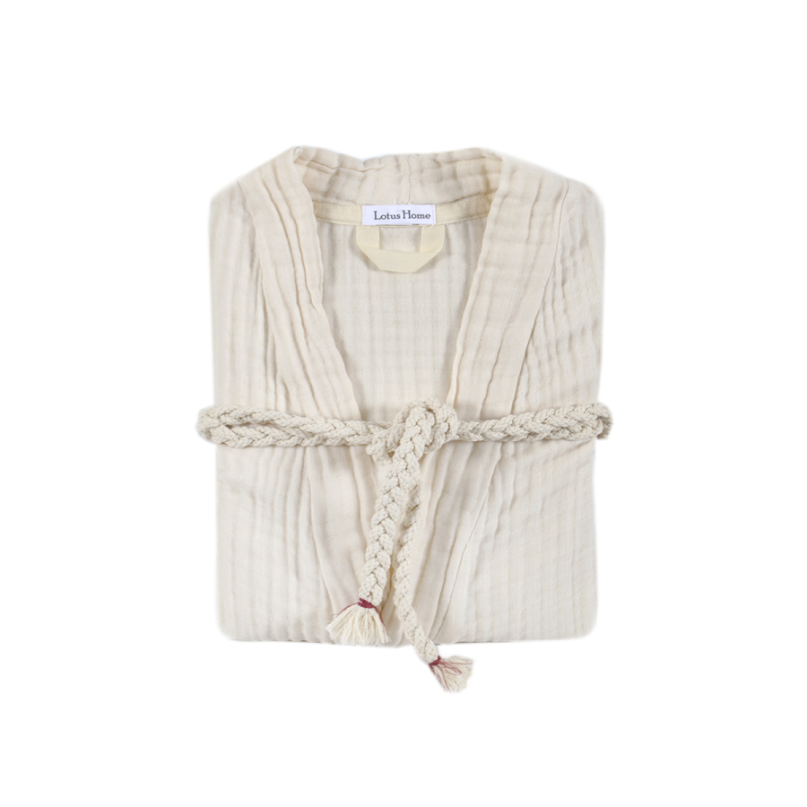 Халат Lotus Home - Nitra muslin cherry S/M