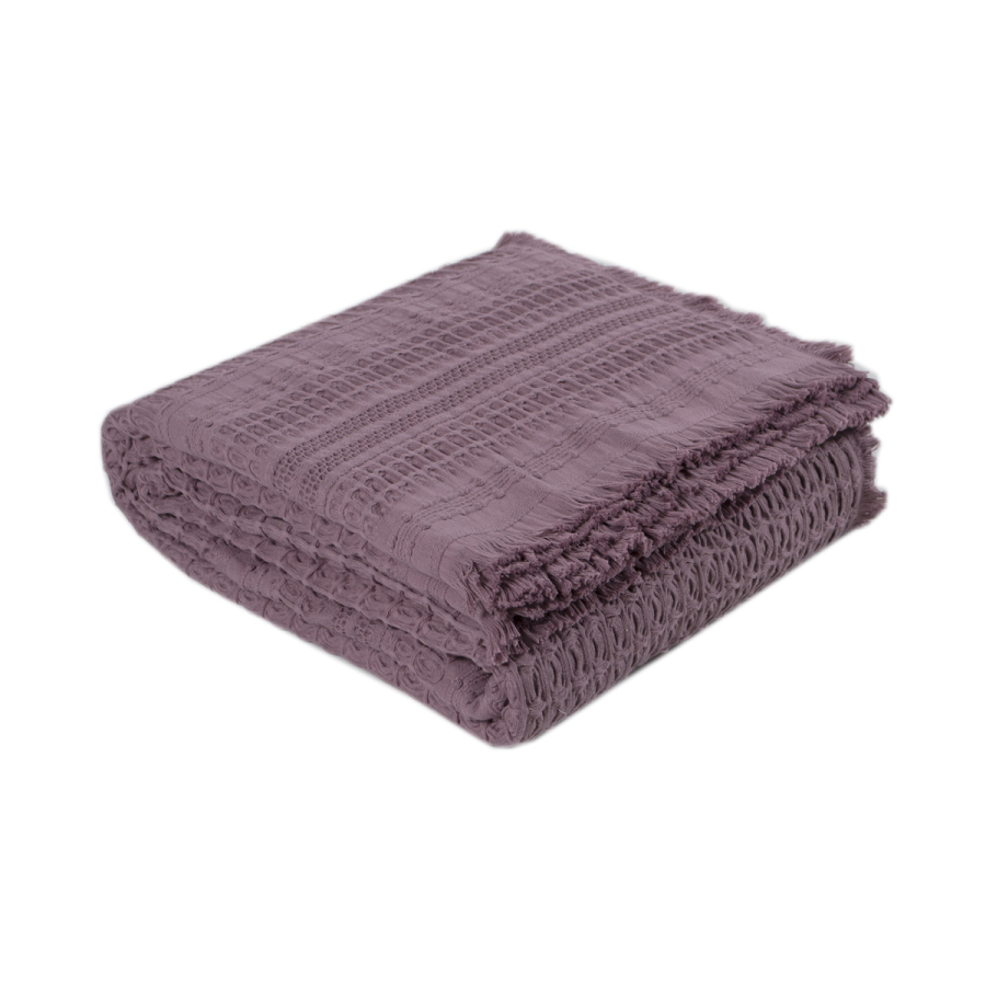 Покрывало Penelope - Belinda plum сливовый 240*250