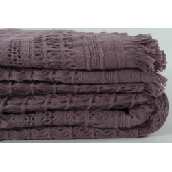 Покрывало Penelope - Belinda plum сливовый 240*250, , 6