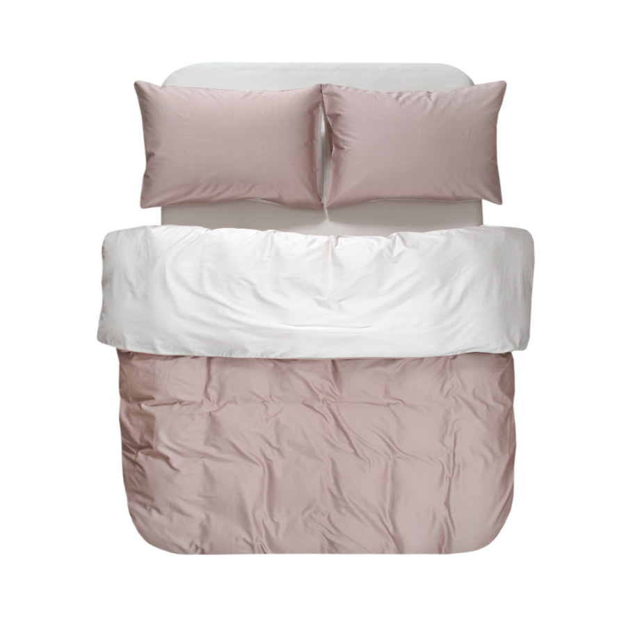 Постельное белье сатин premium 300ТС Lotus Home - Florida пудра евро