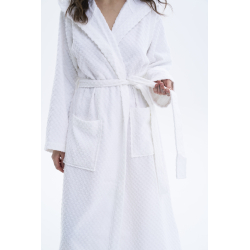 Халат Lotus Home - Larna белый S/M, , 5