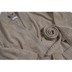 Халат-кимоно Lotus Home - Vera бежевый S/M, , 8