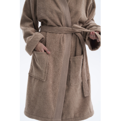 Халат-кимоно Lotus Home - Vera бежевый L/XL, , 6